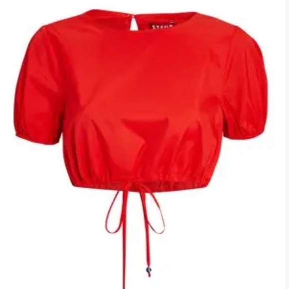 STAUD Prato Top red pepper Small - Picture 2 of 4